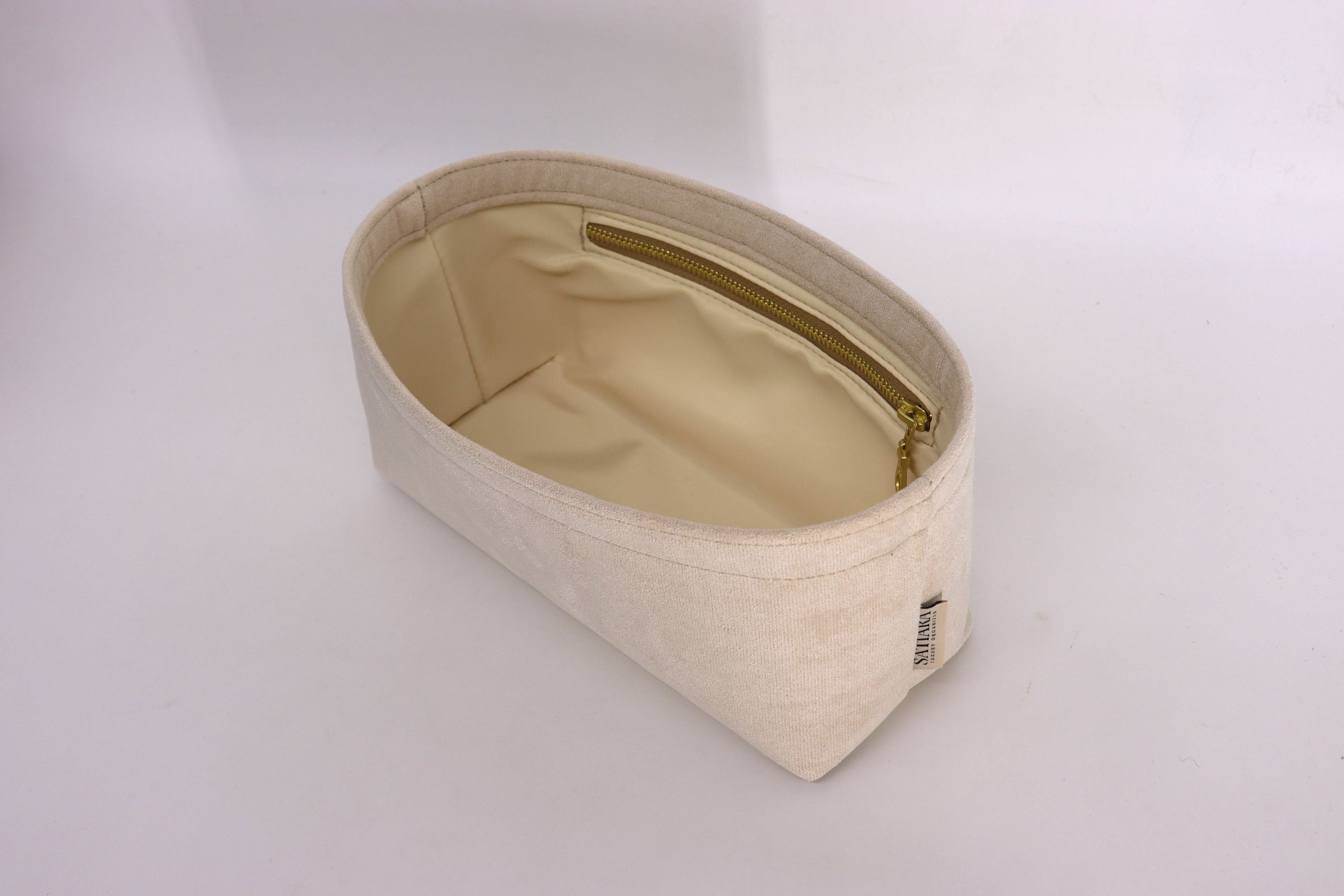 Kelly 25 Insert Organizer in Alcantara suede