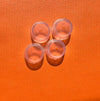 Stud Feet Protectors set for Hermes Birkin or Kelly